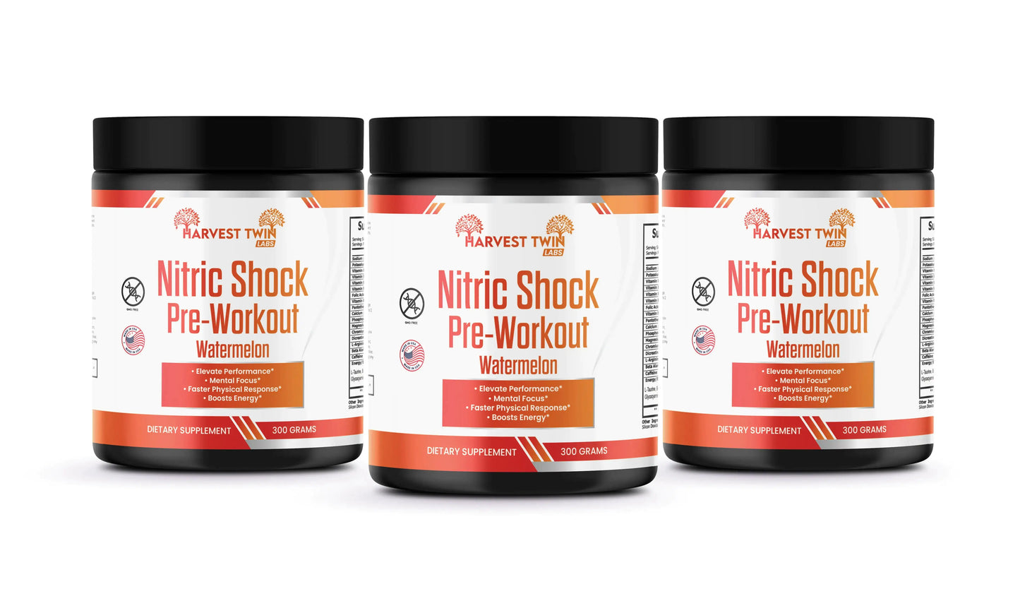 PRISM X HARVEST Nitric Shock Pre-Workout (Watermelon)