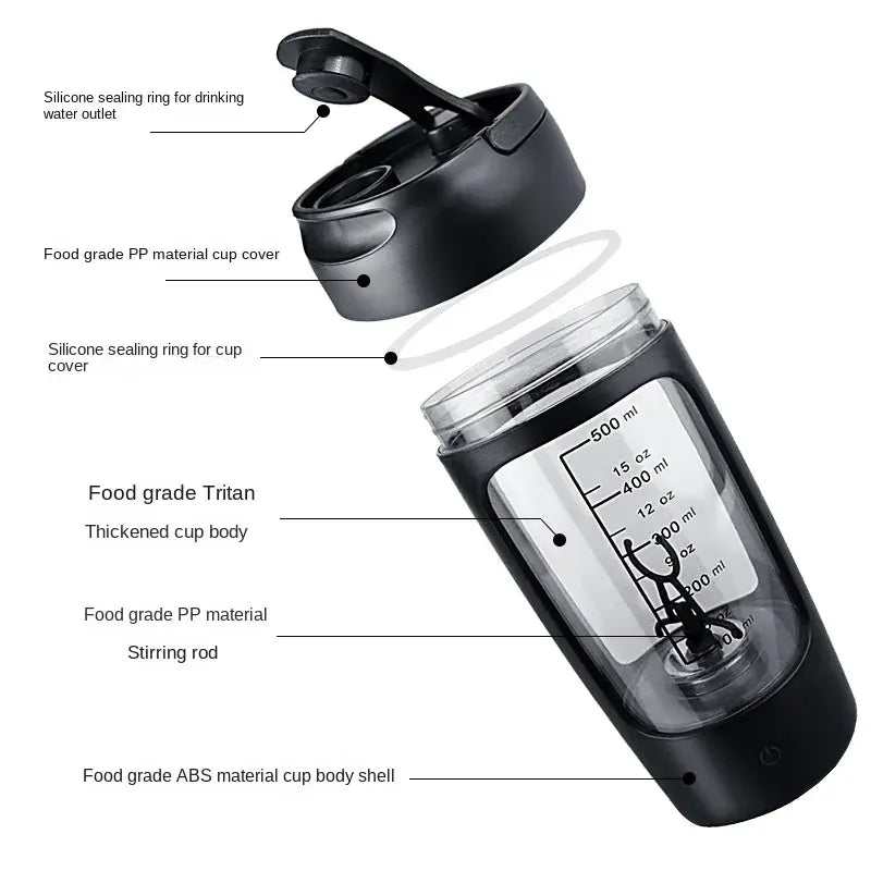 PRISM Electric Protein Shaker Bottle
