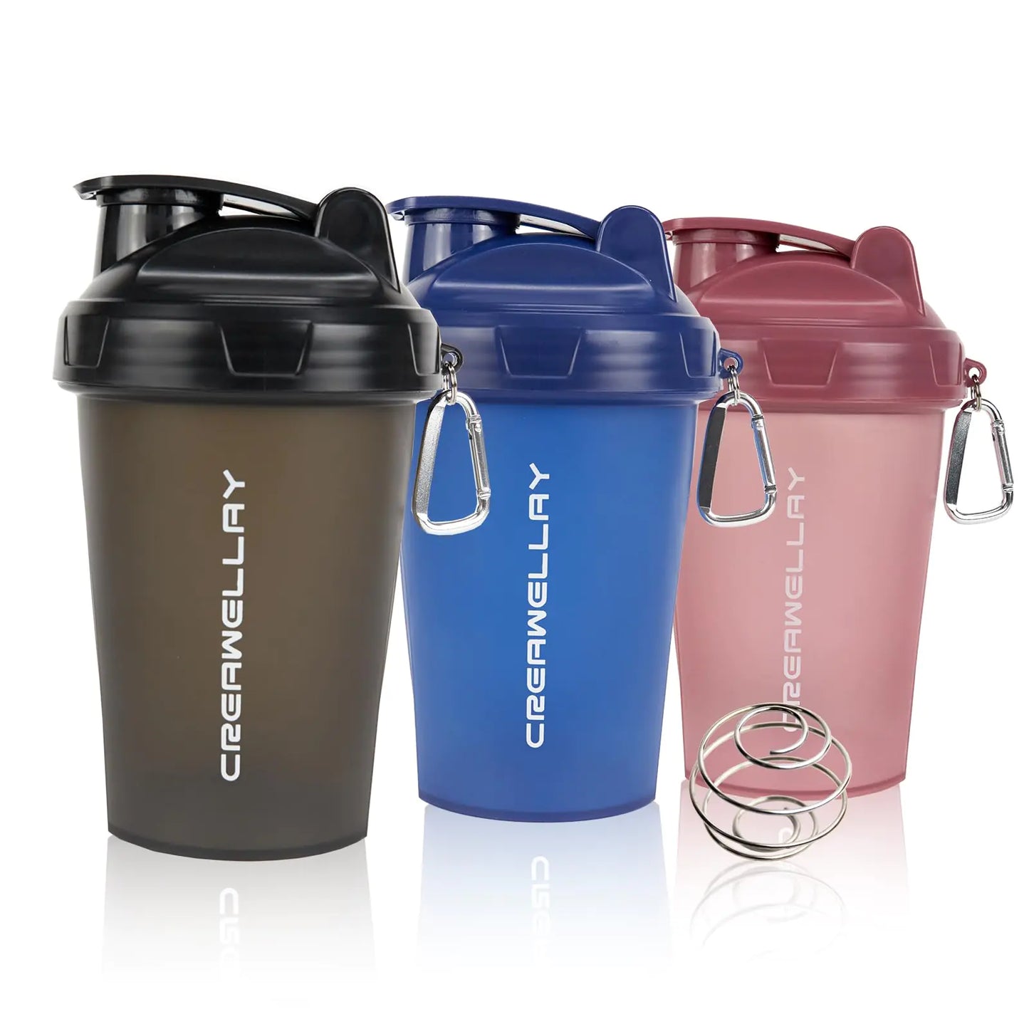 CREAWELLAY X PRISM 3 Pack Shaker Bottles