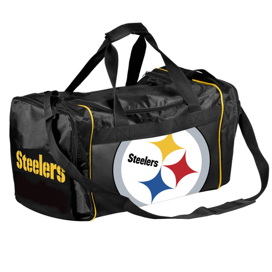 FOCO NFL X PRISM Pittsburgh Steelers Core Duffel Gym Bag