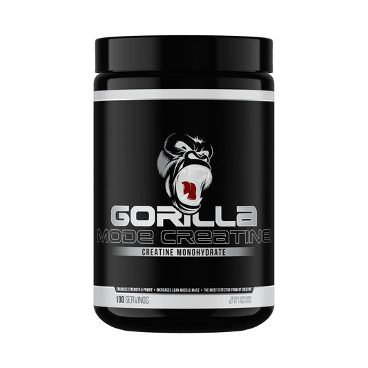 GORILLA MODE X PRISM Creatine Monohydrate Micronized Powder/Improved Muscle Size Power Output and Strength / 5 Grams per Servings 100 Servings